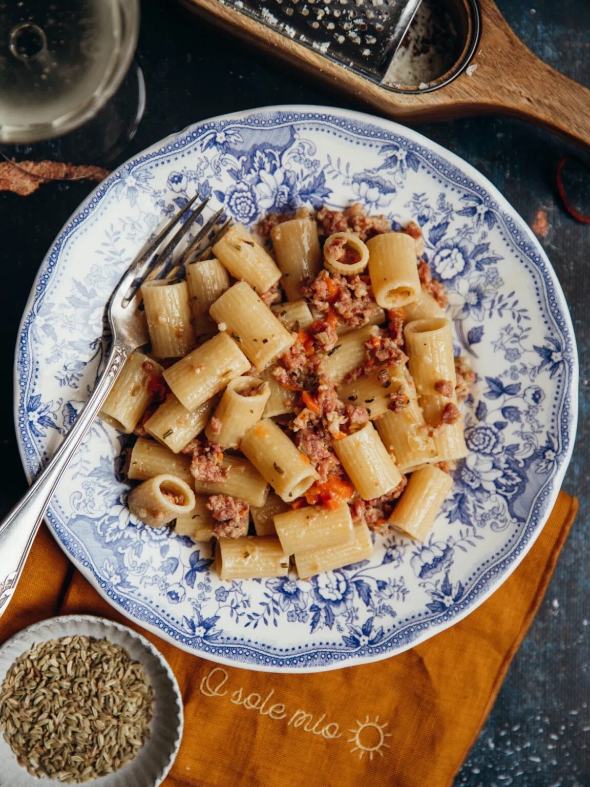 Rigatoni au ragù bianco - La Tavola di Gaël