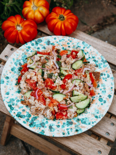 panzanella salade estivale de Toscane recette