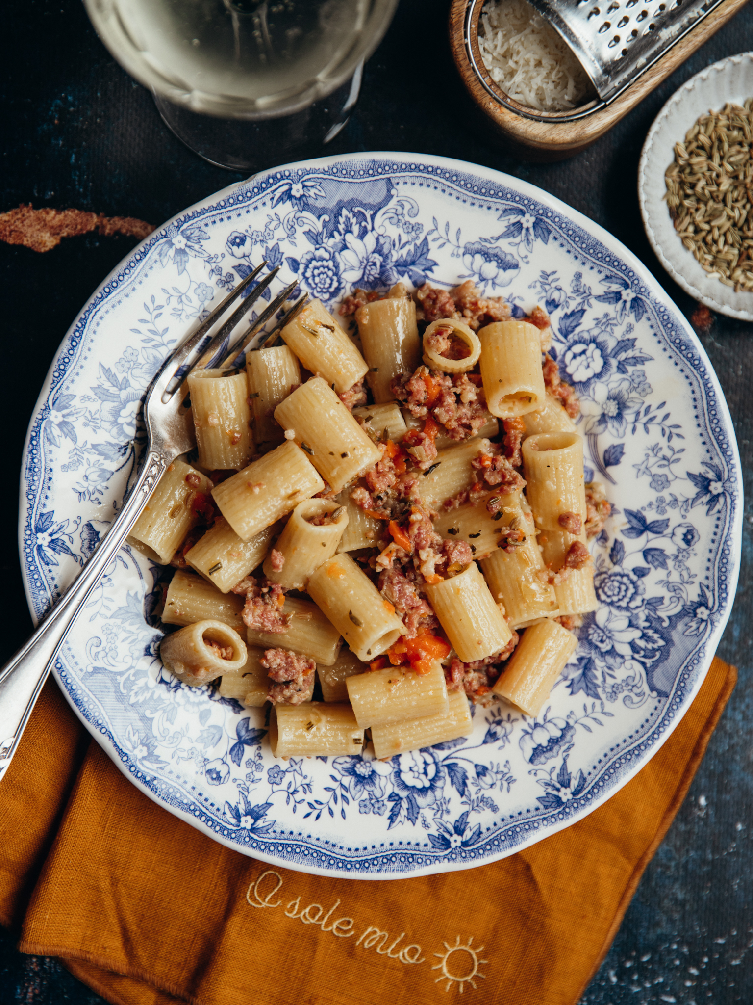 Rigatoni au ragù bianco - La Tavola di Gaël