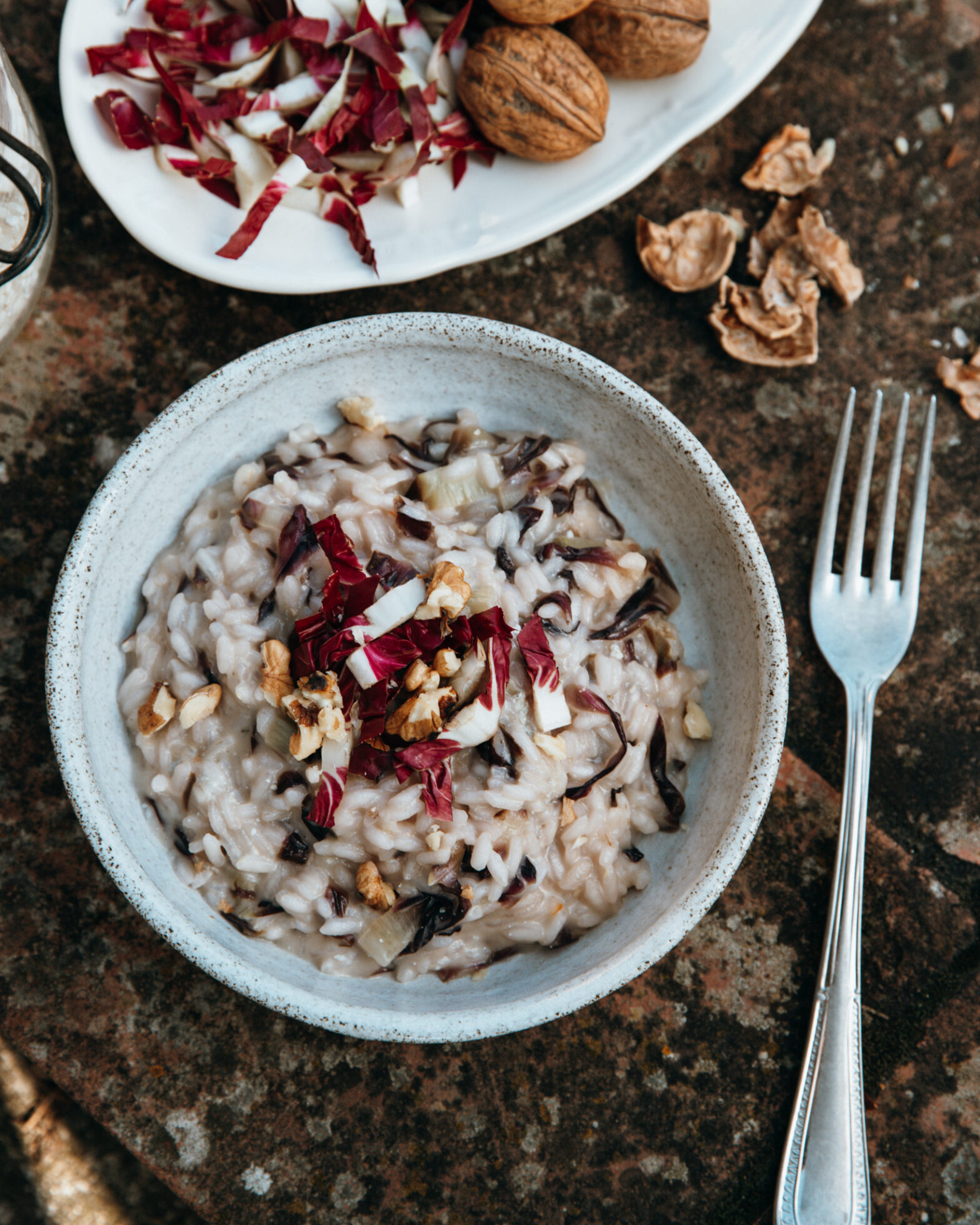 Risotto radicchio et La Tavola di Gaël