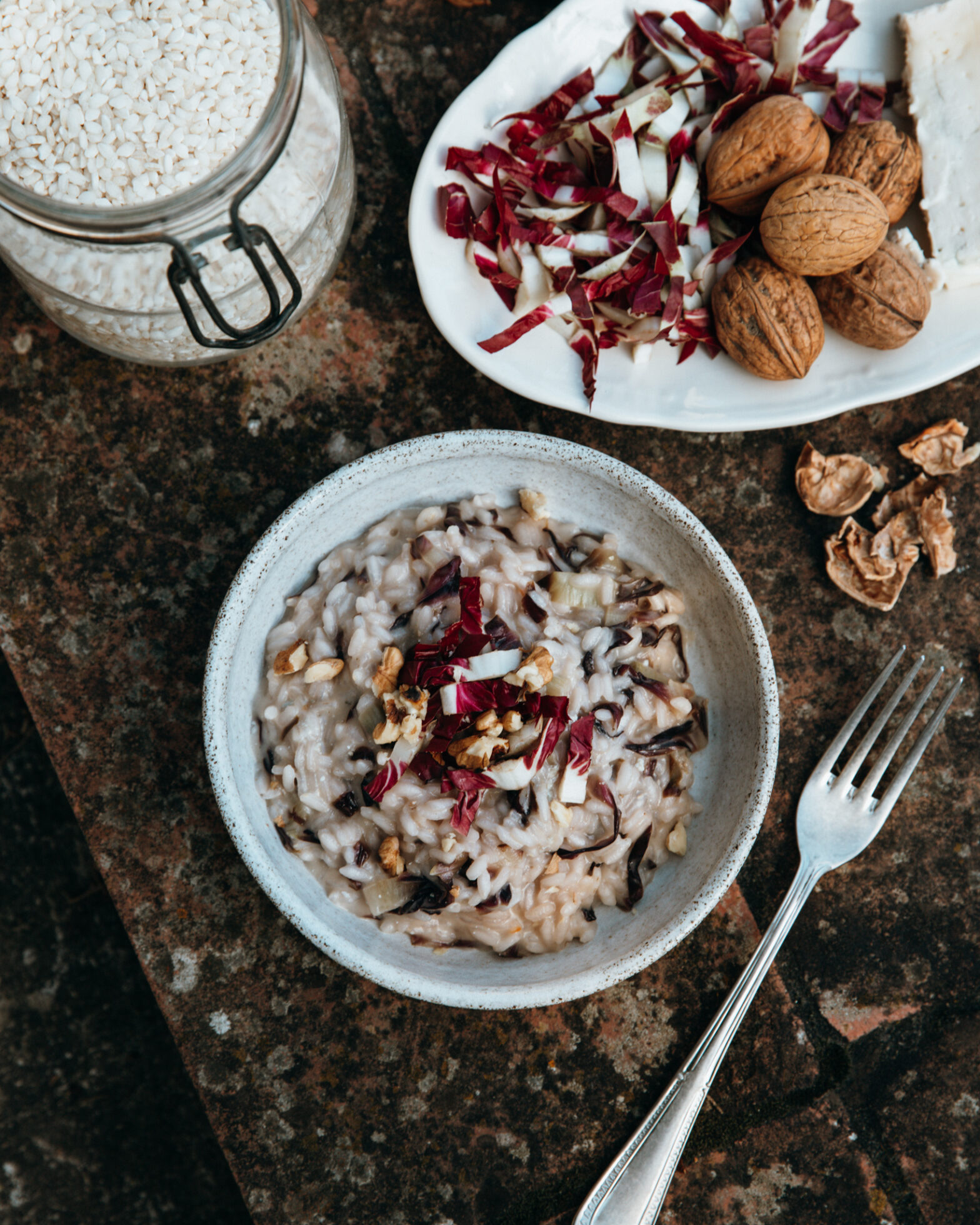 Risotto radicchio et La Tavola di Gaël