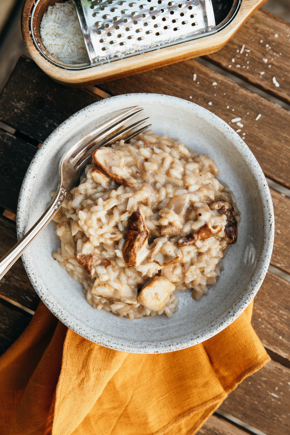 Risotto aux funghi porcini La Tavola di Gaël