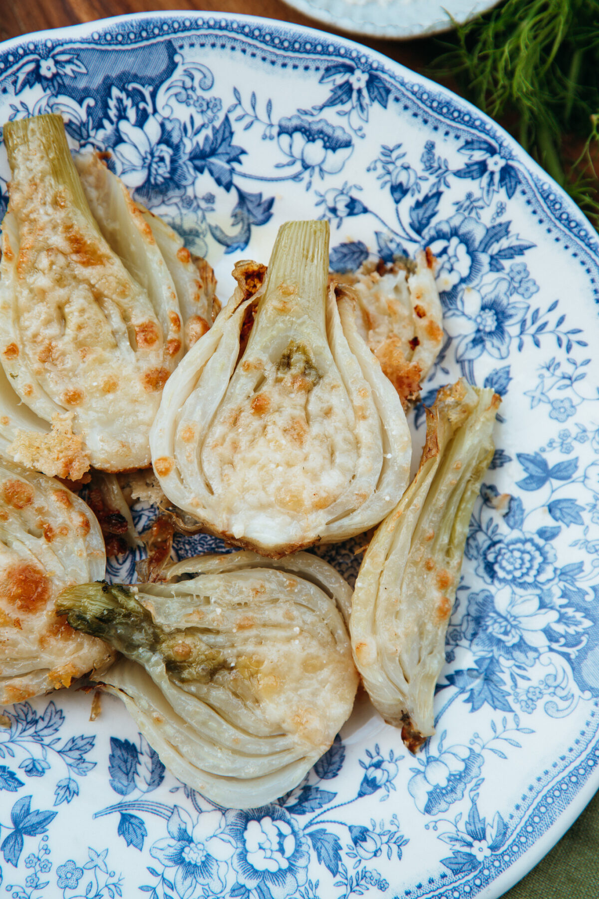 Fenouil gratiné au parmesan - La Tavola di Gaël