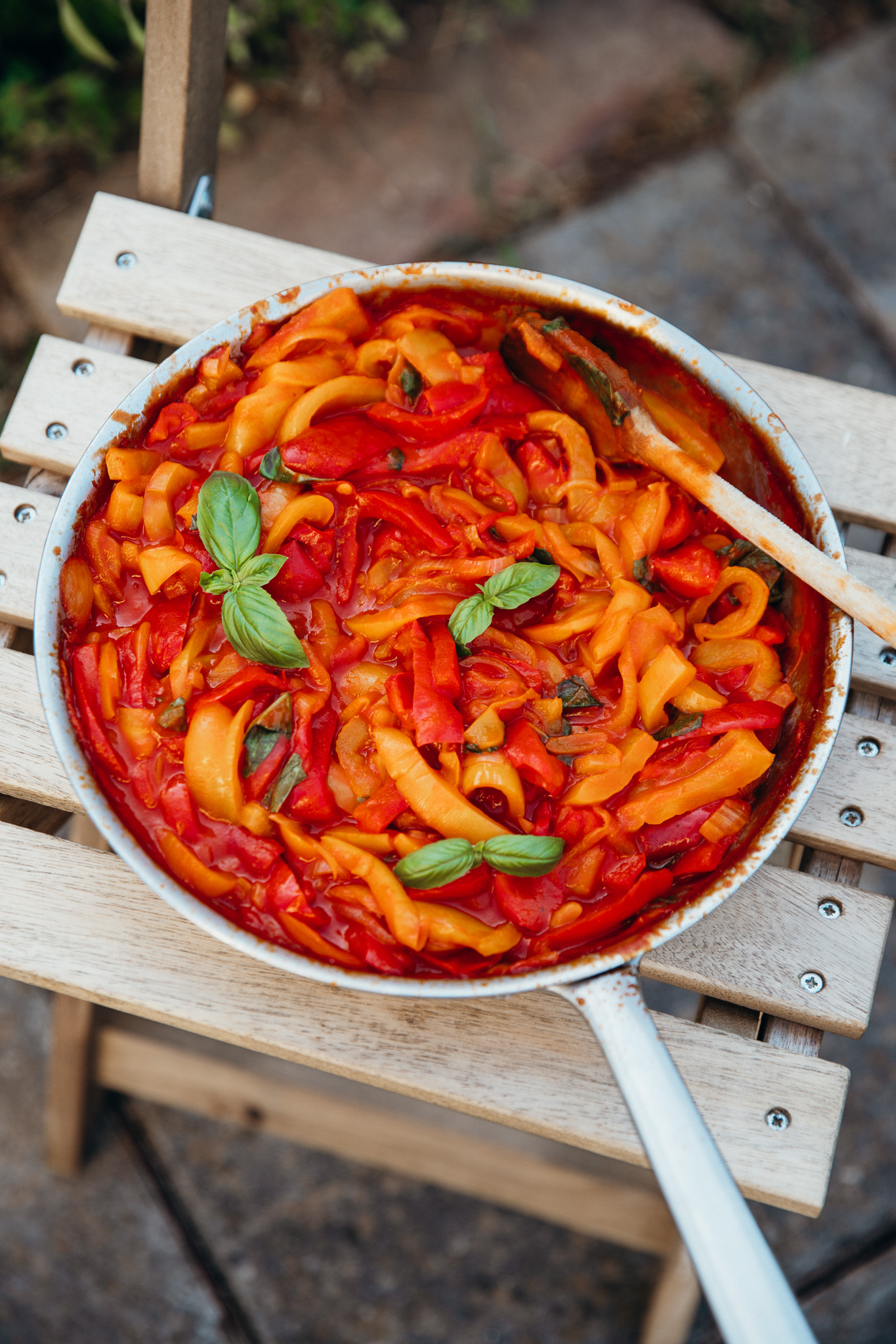 peperonata poivronade italienne recette