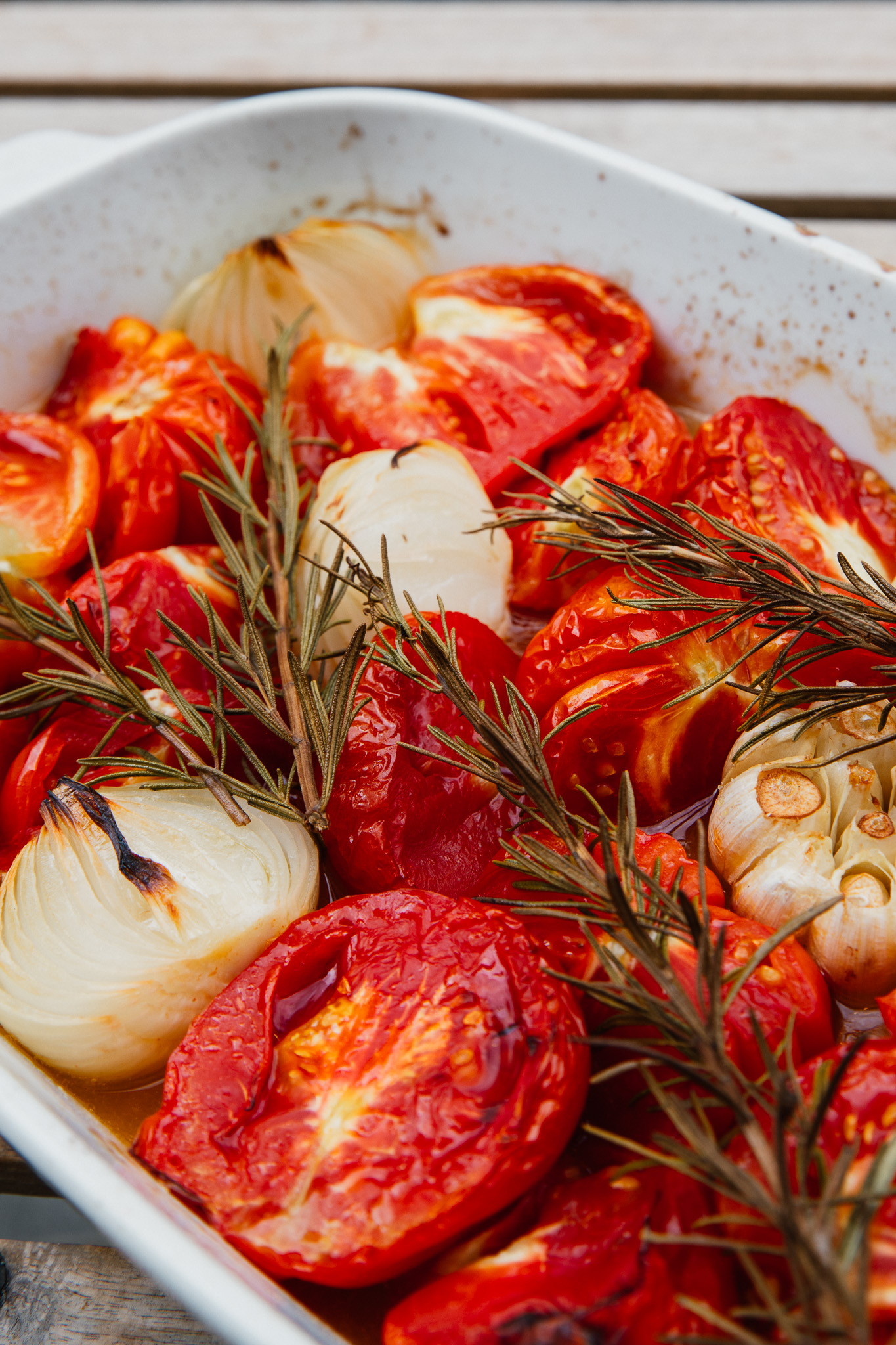 sauce aux tomates rôties recette