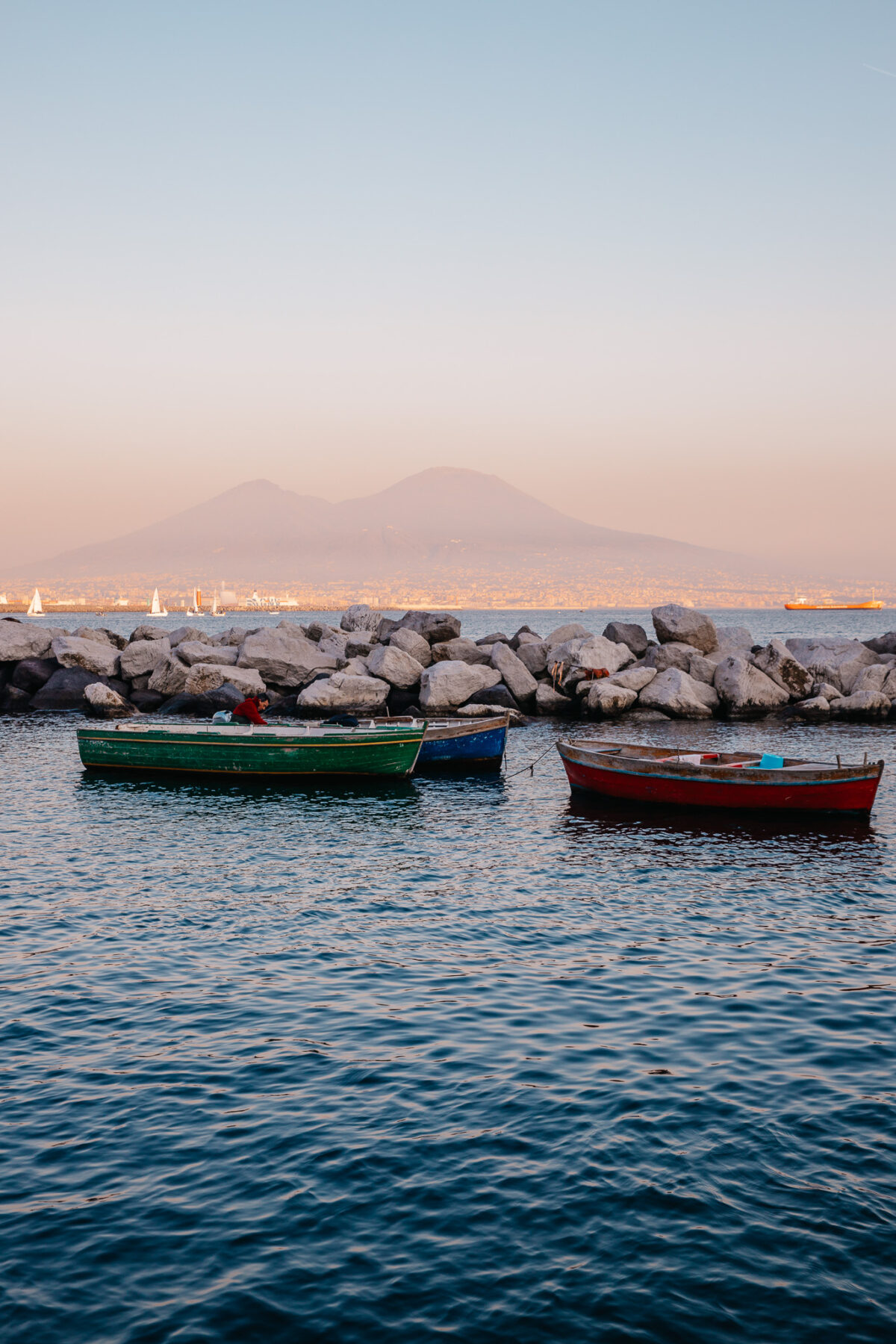 Naples promenade sur la mer