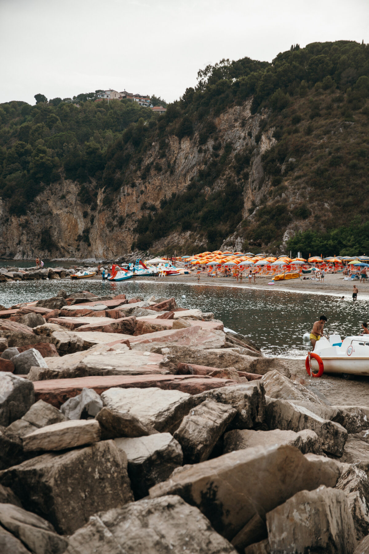 Plage de la Marinella, Cilento, vacances Italie