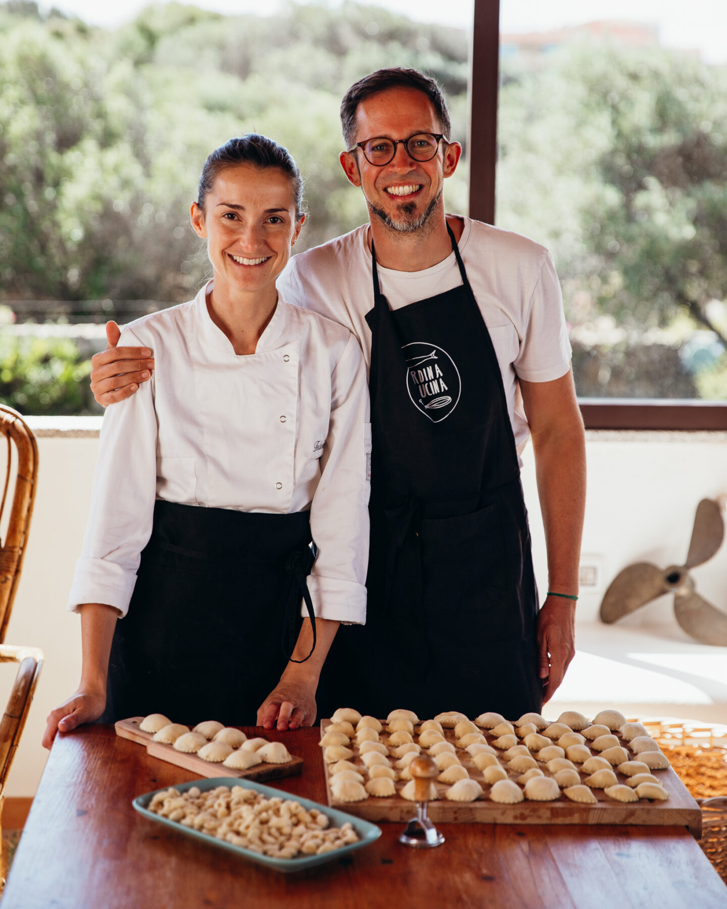 Une semaine en Sardaigne, cours de cuisine