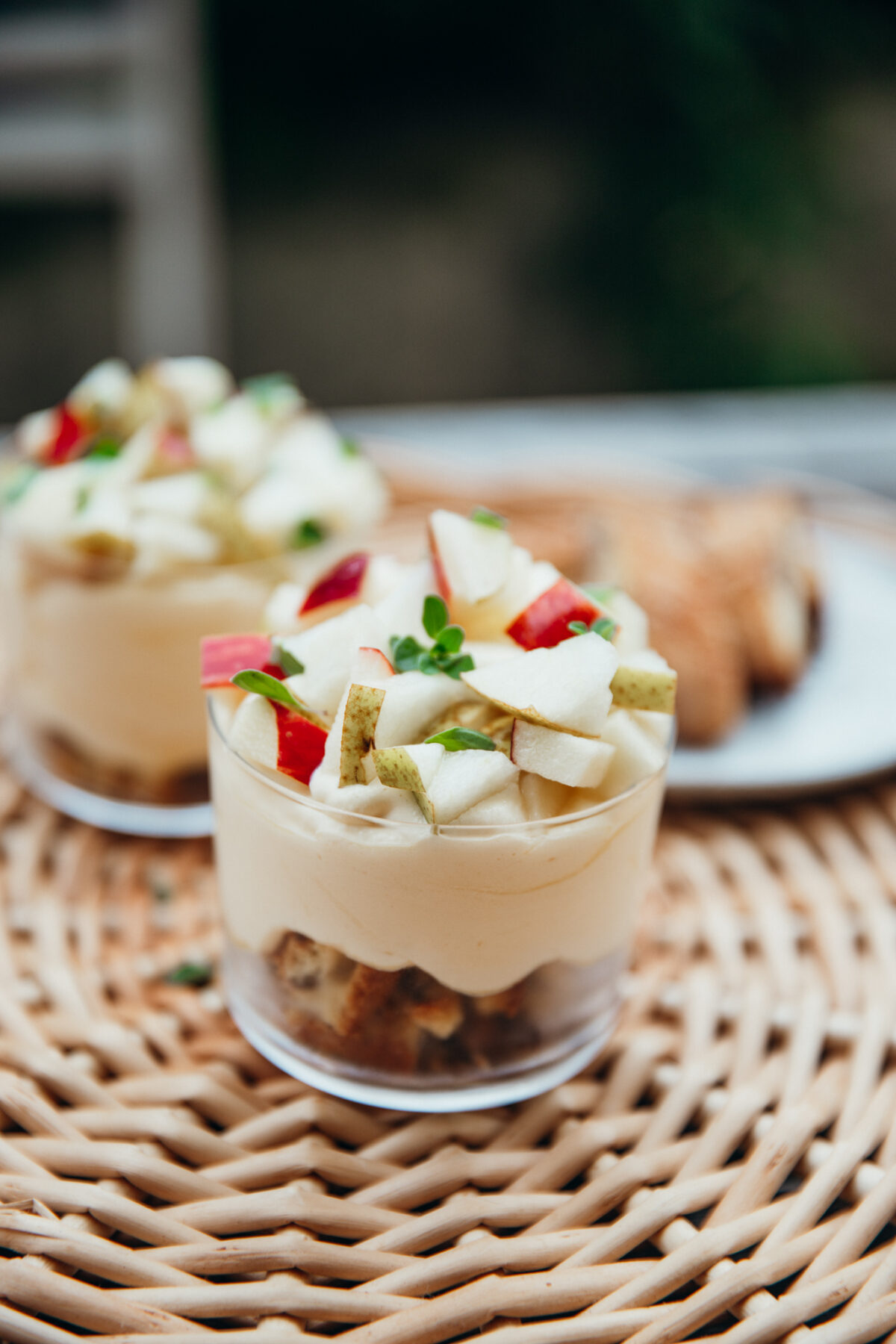 Mousse de mascarpone, crumble de cantucci