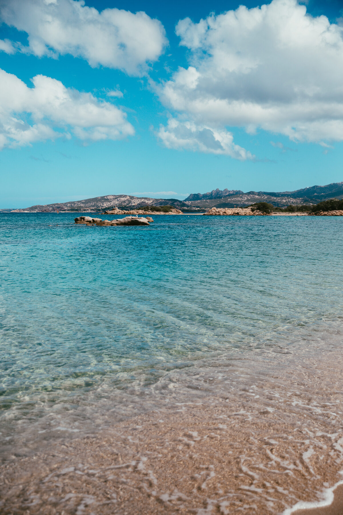 Plage barca bruciata Sardaigne nord