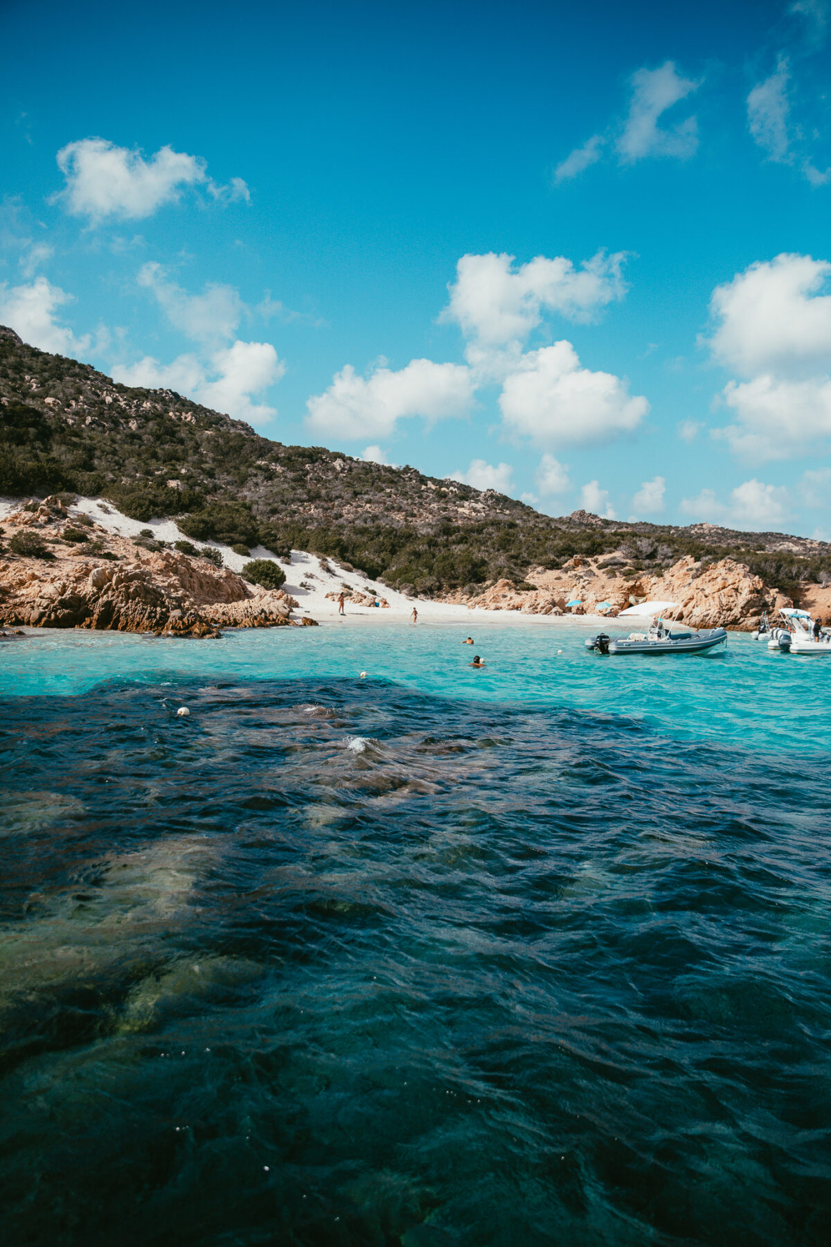 Tour en bateau Maddalena Sardaigne