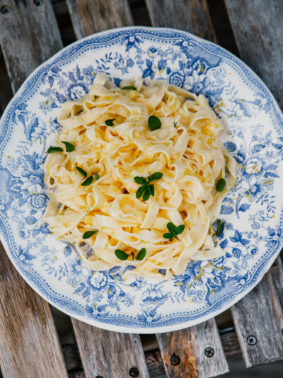 Comment faire des pâtes fraîches : fettuccine au citron