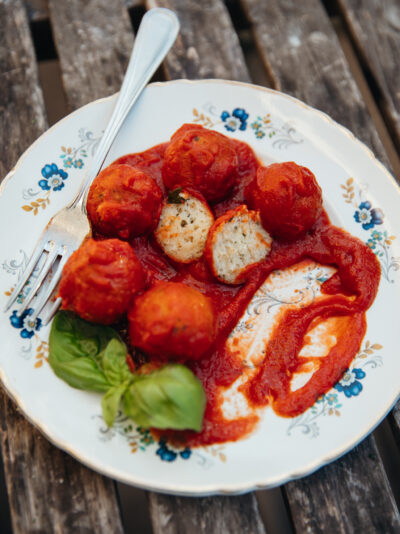 Pallotte cacio e ova, les boulettes de pain italiennes