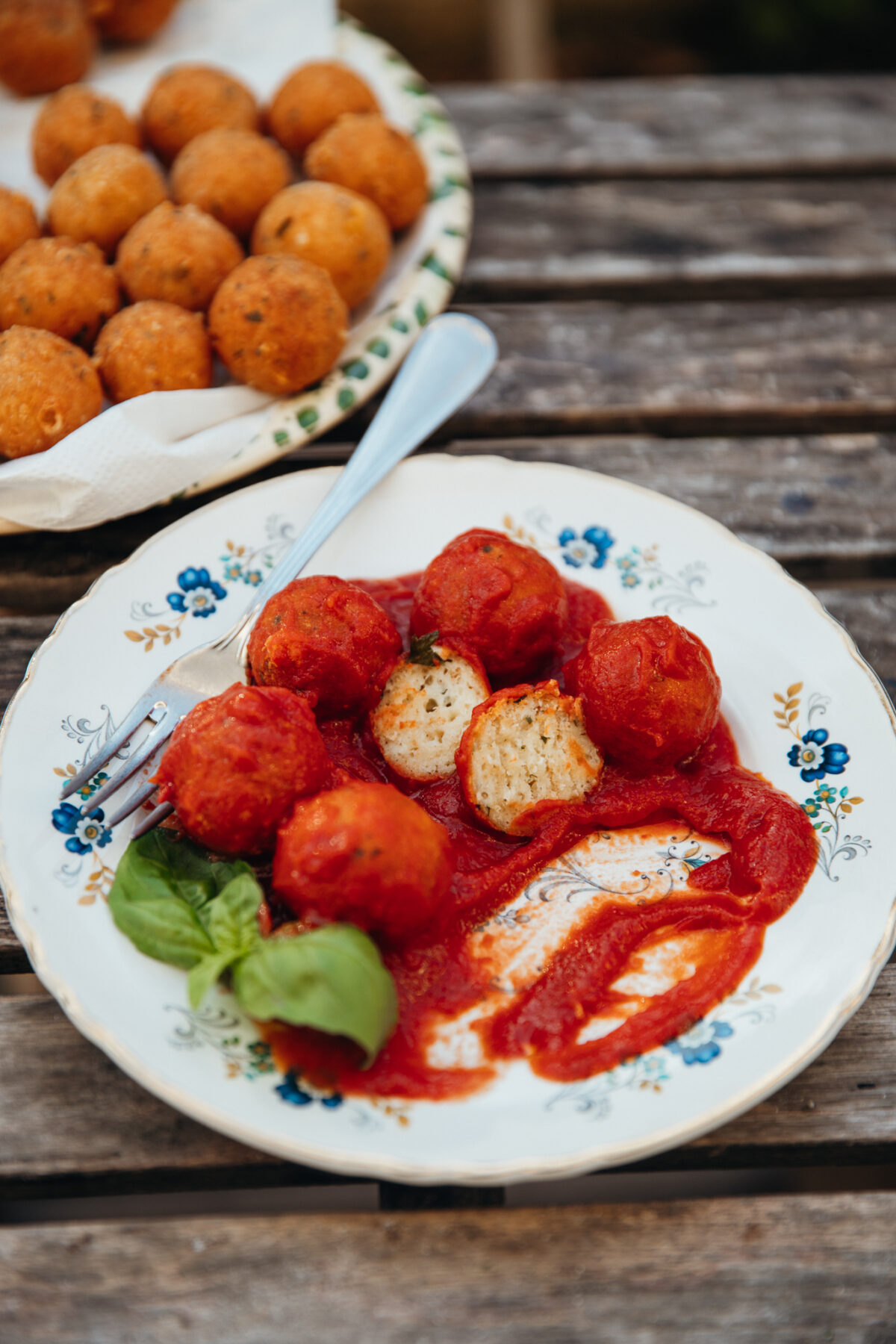 boulettes de pain pallotte cacio e ova