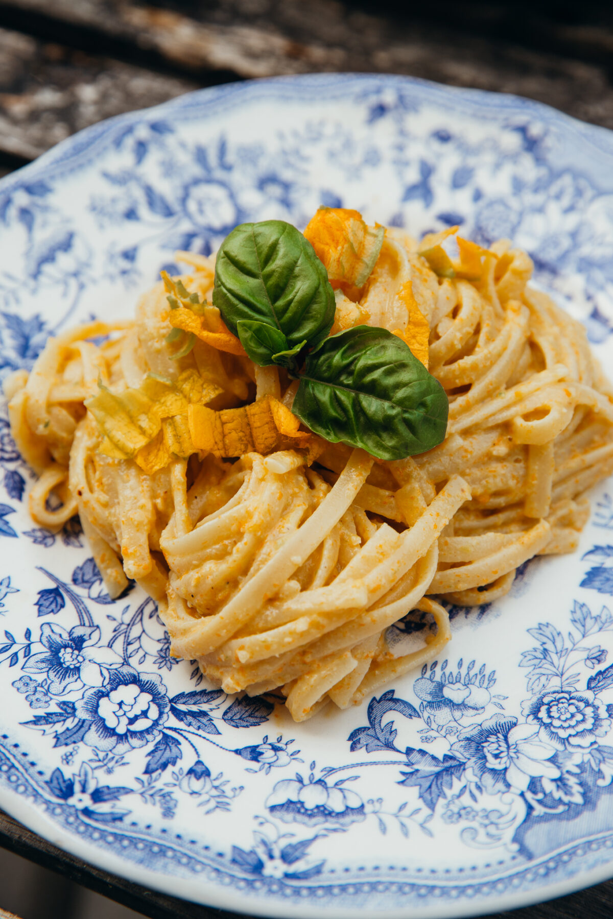 pesto de fleurs de courgettes recette