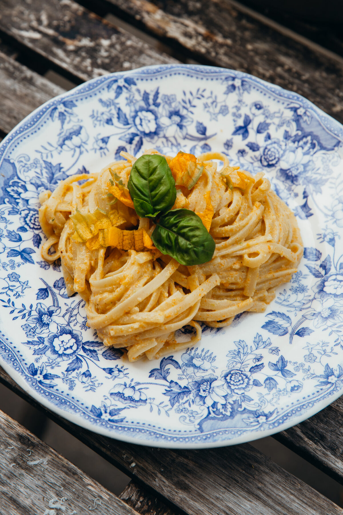 pesto de fleurs de courgettes recette