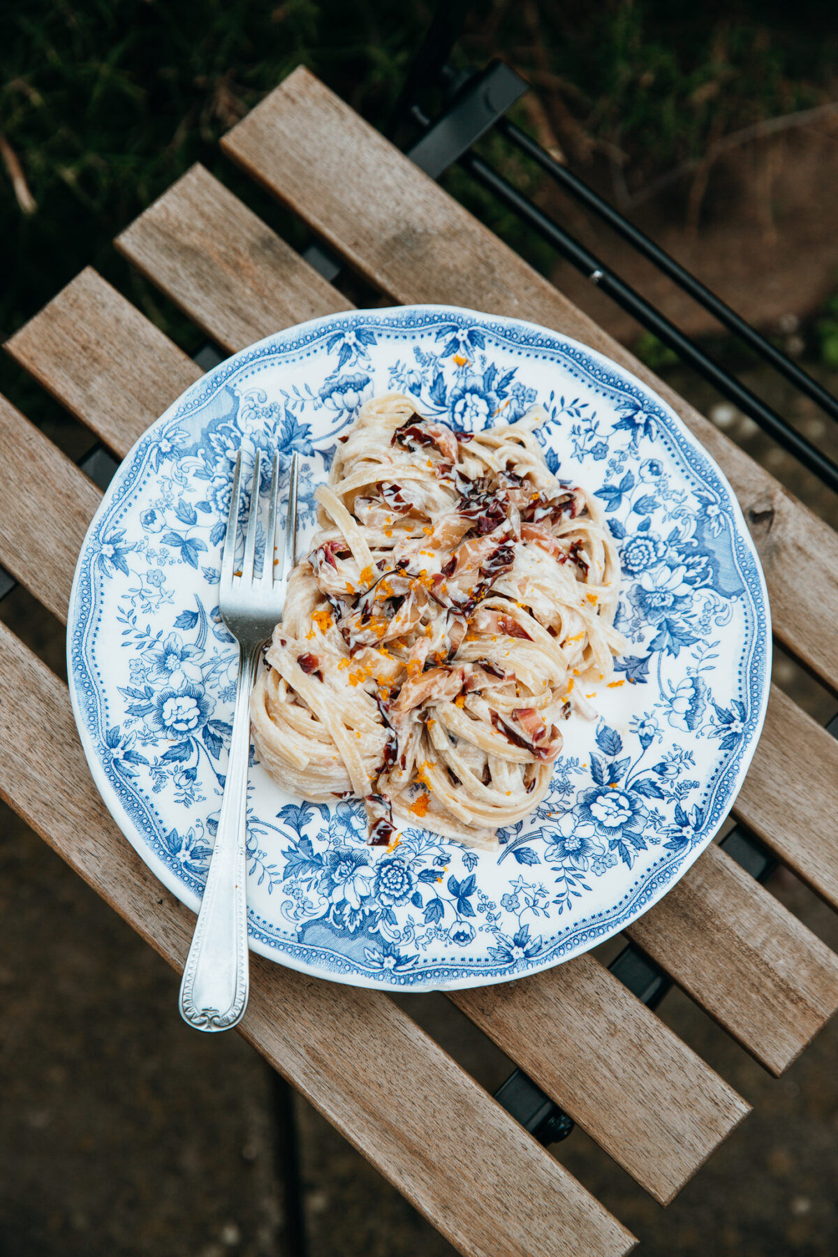 linguine radicchio recette