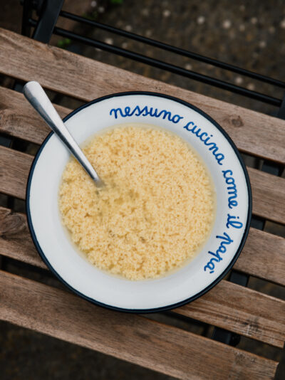 Bouillon stracciatella