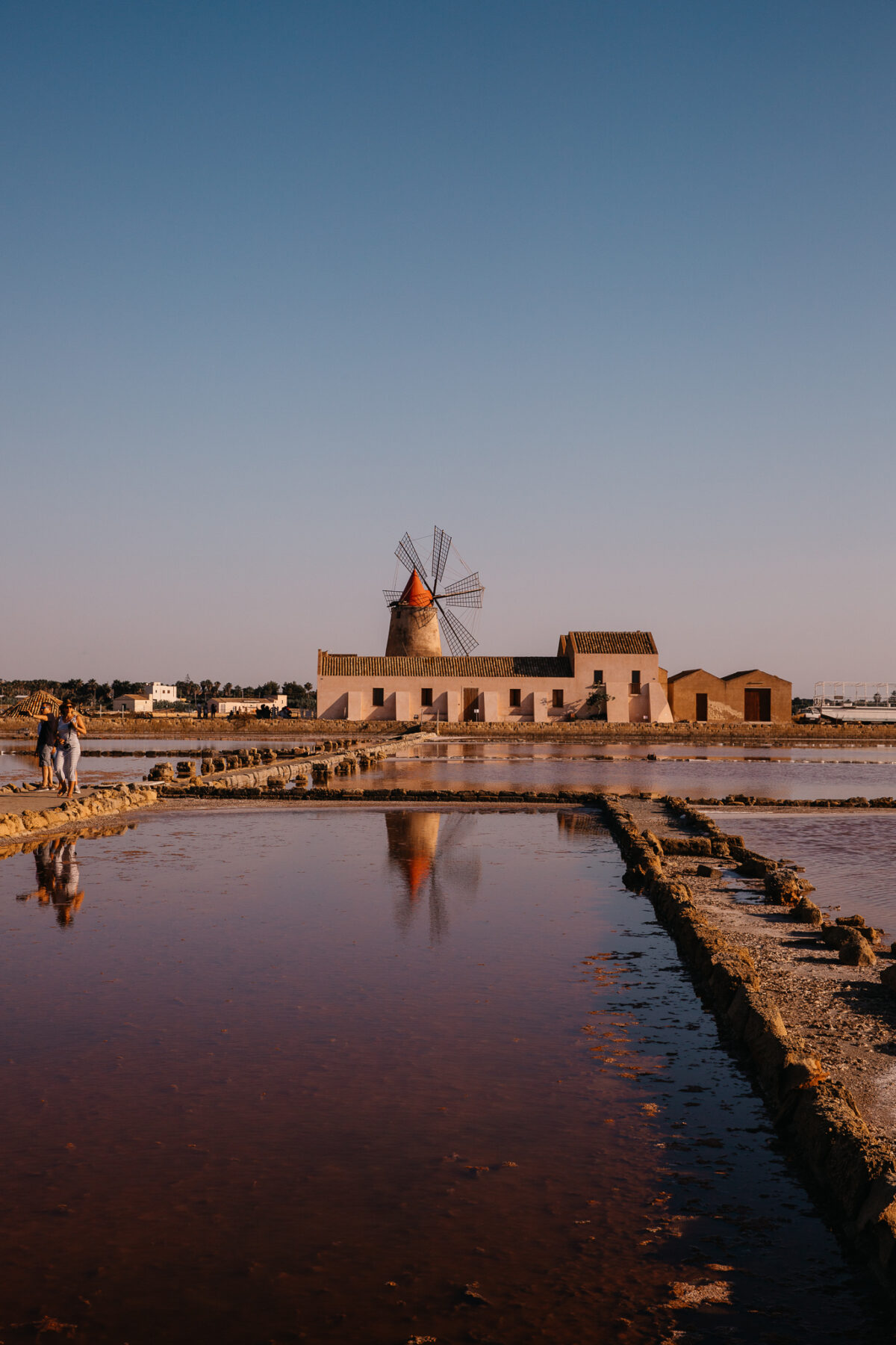 Saline Ettore e Infersa salines Sicile nord-ouest