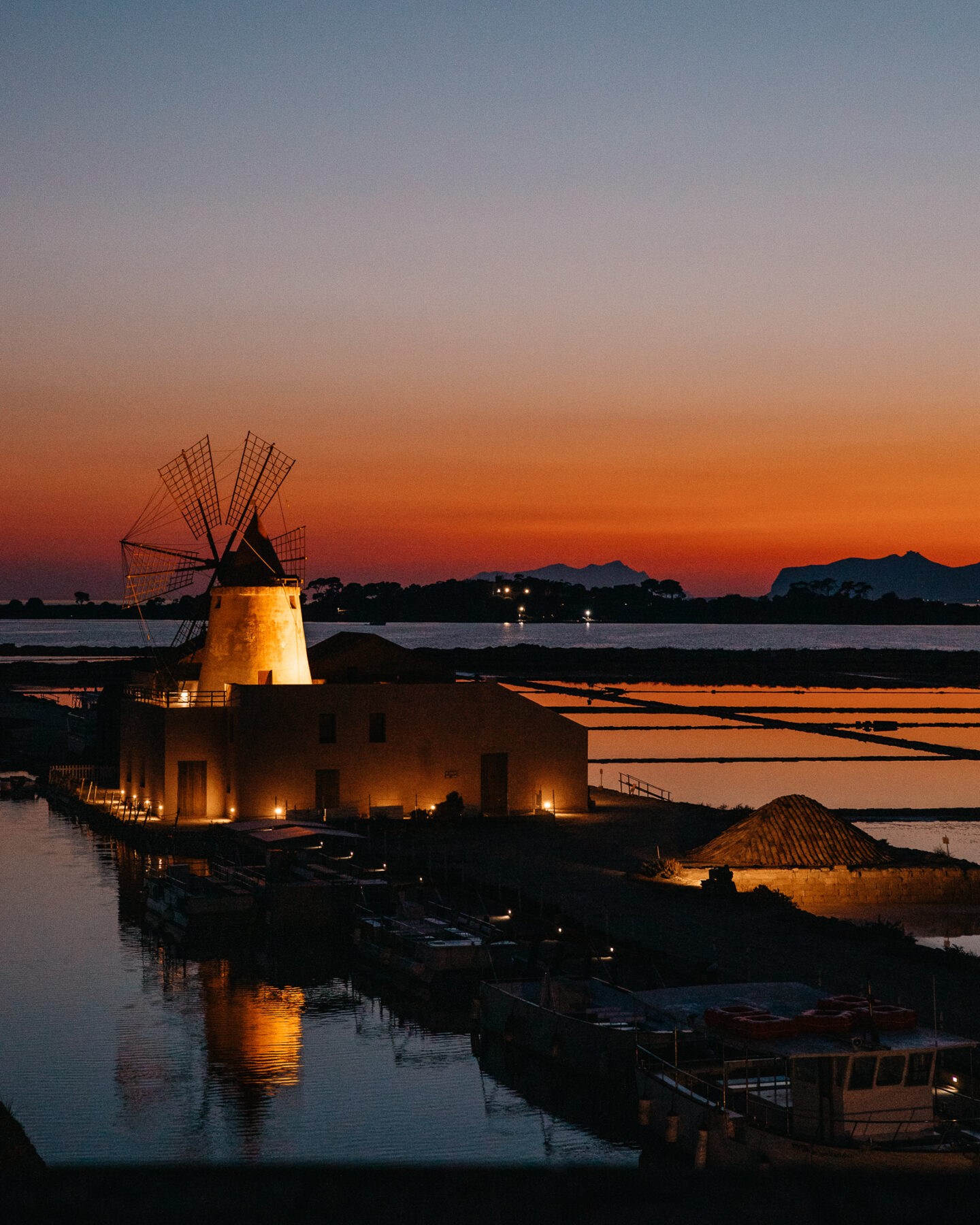 Saline Ettore e Infersa salines Sicile nord-ouest