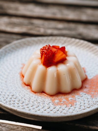Blanc-manger sicilien au lait d&rsquo;amandes