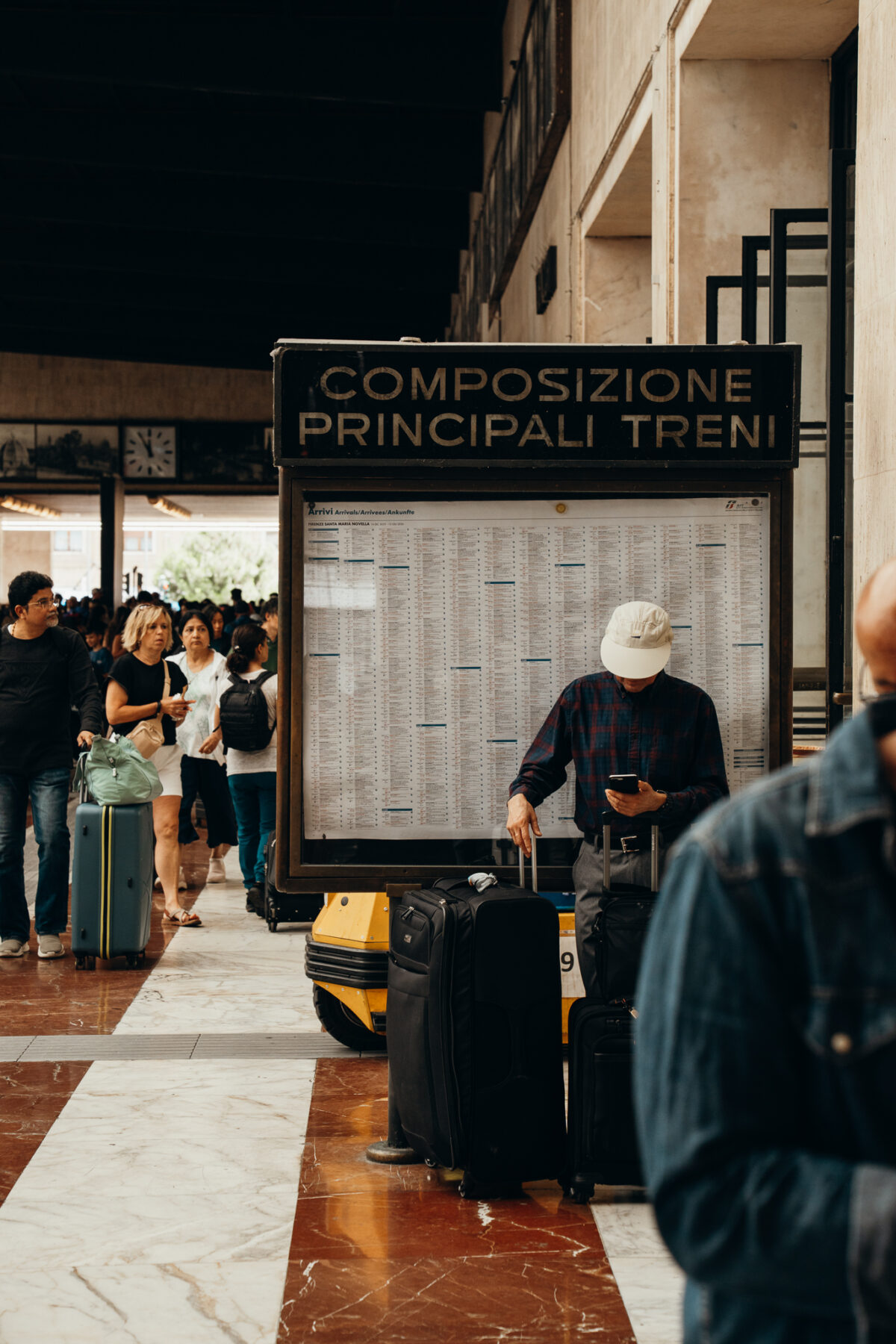 Italie en train
