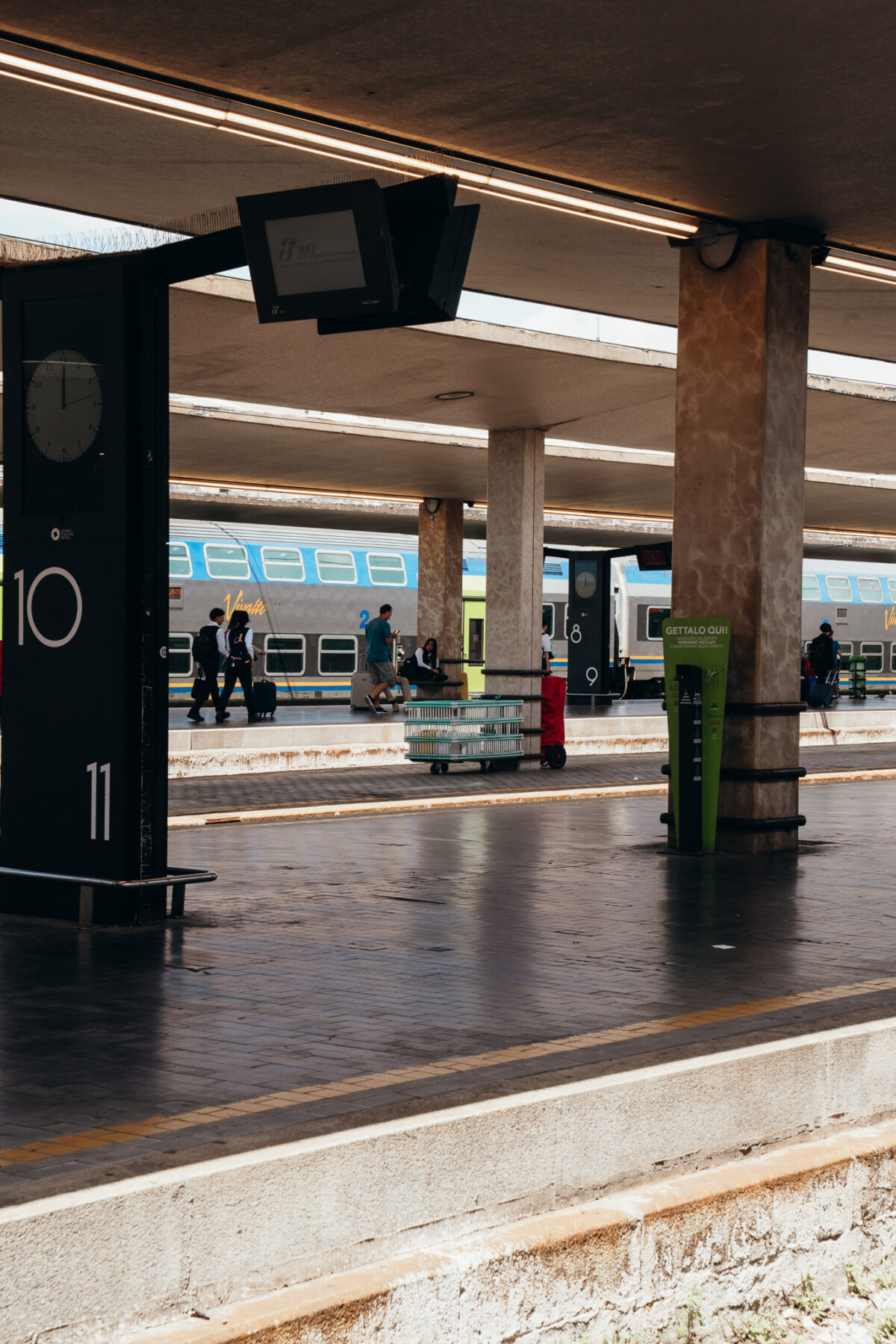 Voyager en train en Italie