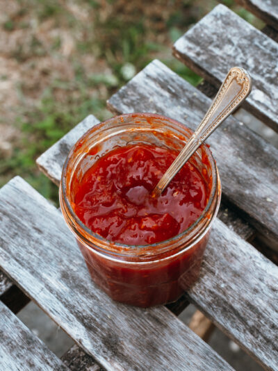 Confiture tomates et peperoncino